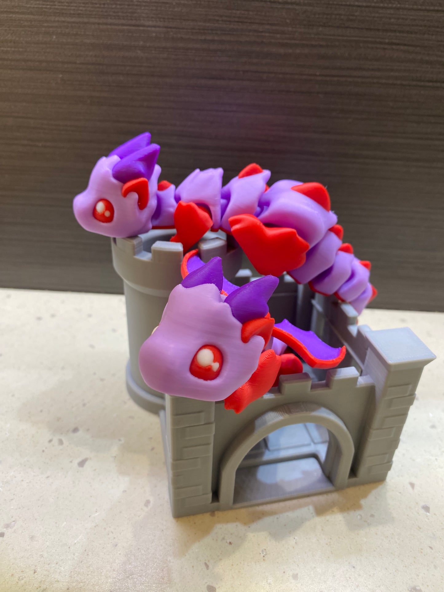 Dragons & Castle - 3D Printed Diorama
