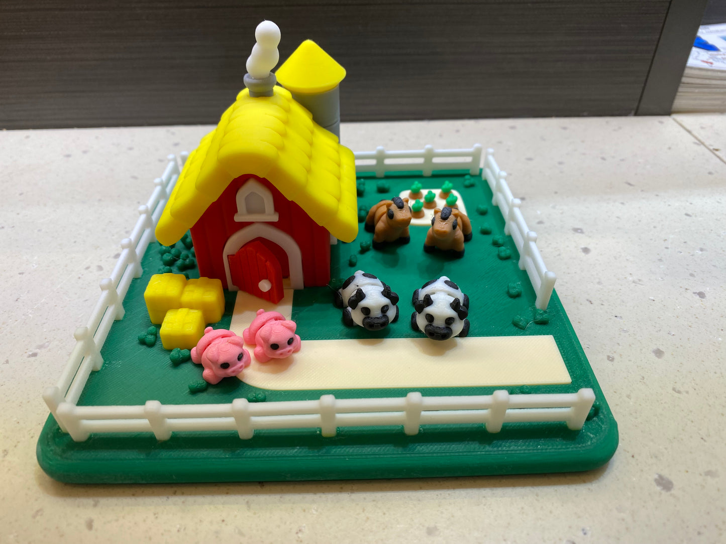 Farm Set - 3d Printed Diorama