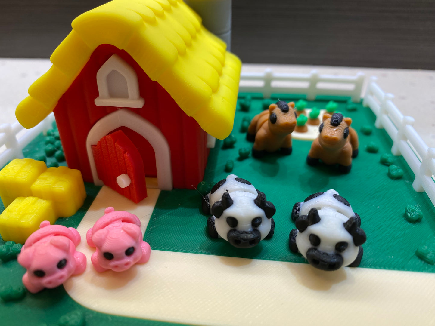 Farm Set - 3d Printed Diorama