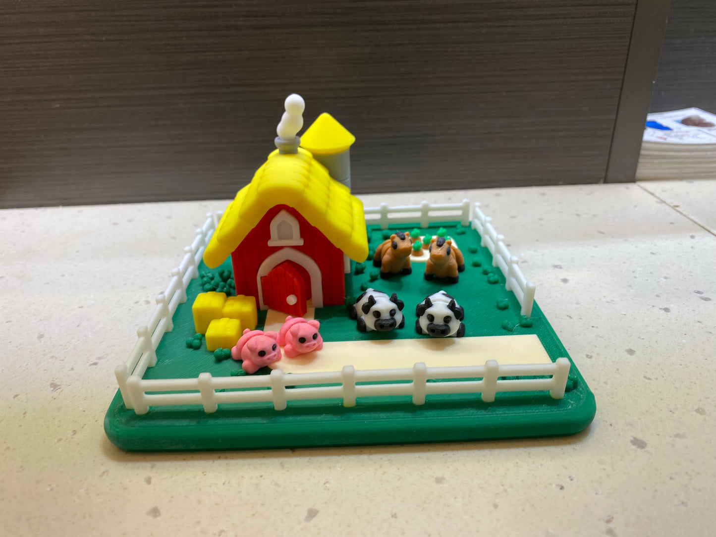 Farm Set - 3d Printed Diorama