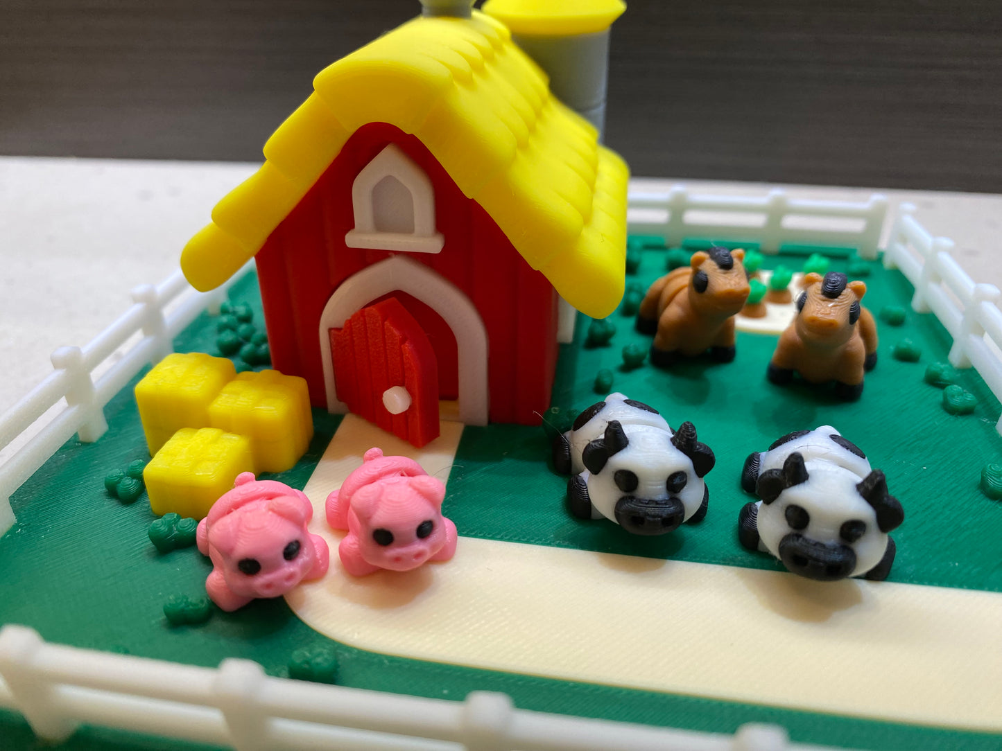 Farm Set - 3d Printed Diorama