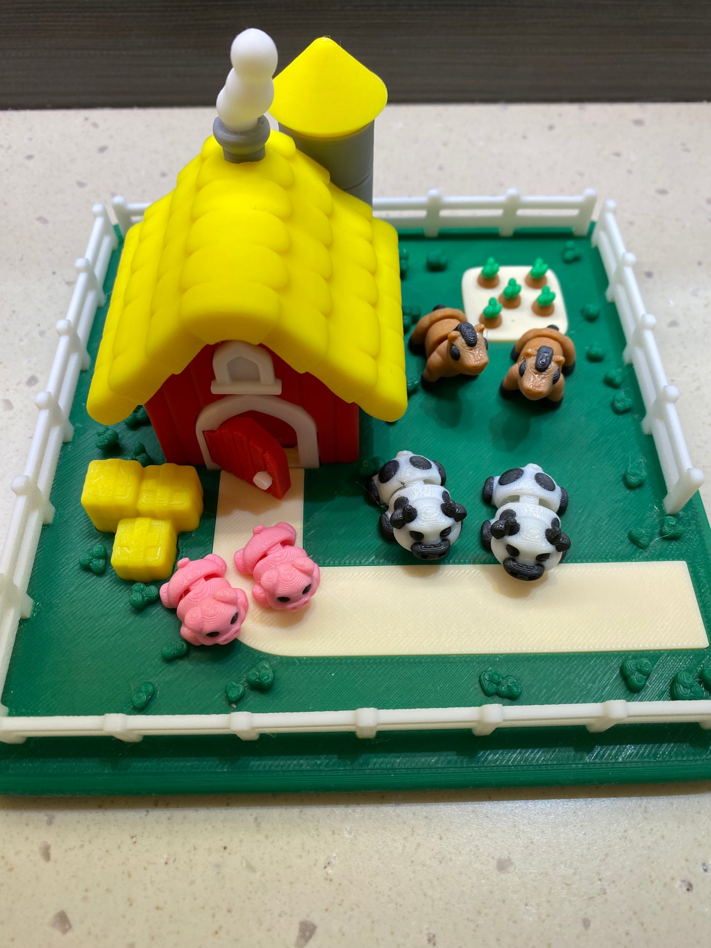 Farm Set - 3d Printed Diorama