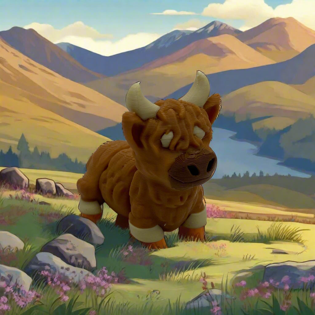 Highland Cow - Micro Creature