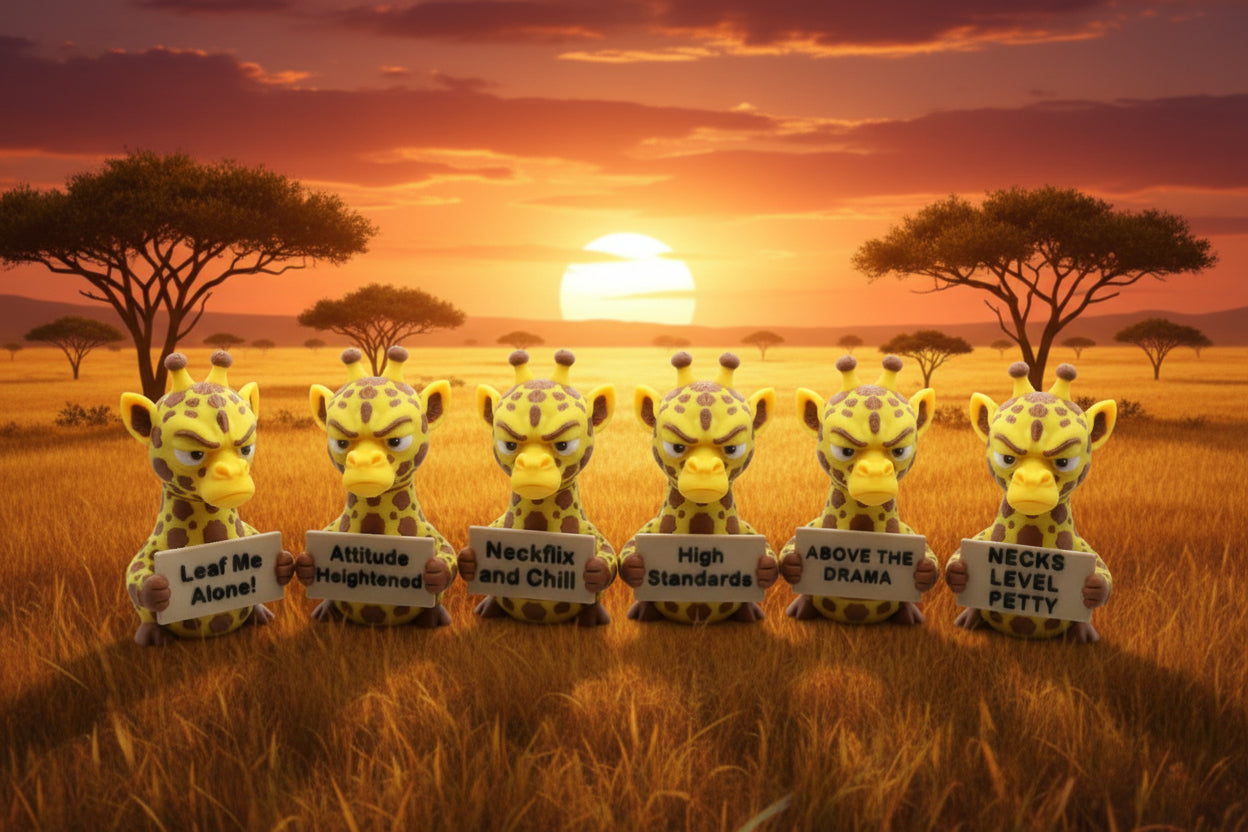 Giraffe - Animals with Attitudes